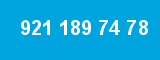 921 189 74 78 921 189 74 78